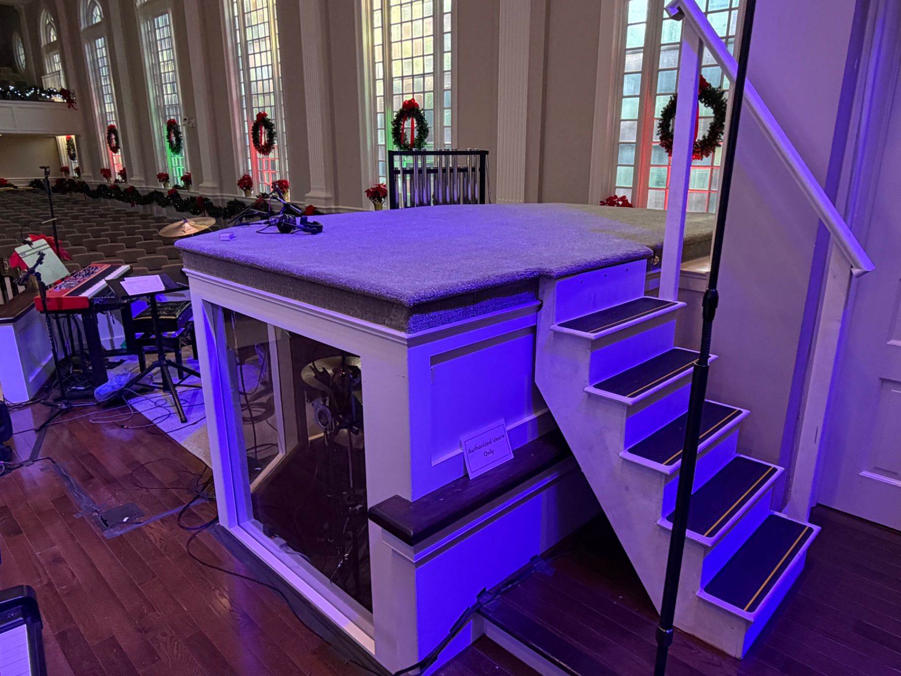 Church platform — after